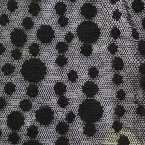 Max & Rina Sheer black top, new unworn, size L - Picture 3 of 4